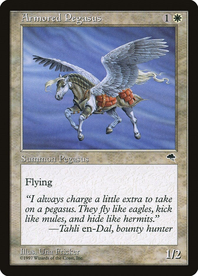 Image for Armored Pegasus (Tempest) (5) - Magic: The Gathering