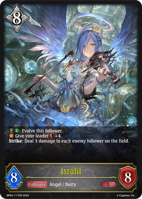 Image for Israfil (BP04: Cosmic Mythos) (BP04-117EN) - Shadowverse: Evolve