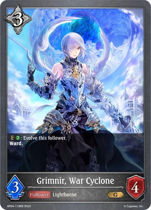 Image for Grimnir, War Cyclone (BP04: Cosmic Mythos) (BP04-119EN) - Shadowverse: Evolve