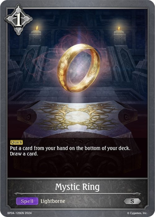 Image for Mystic Ring (BP04: Cosmic Mythos) (BP04-126EN) - Shadowverse: Evolve