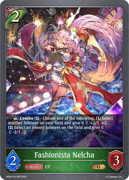Image for Fashionista Nelcha - P01EN (Foil) (BP04: Cosmic Mythos) (BP04-P01EN) - Shadowverse: Evolve