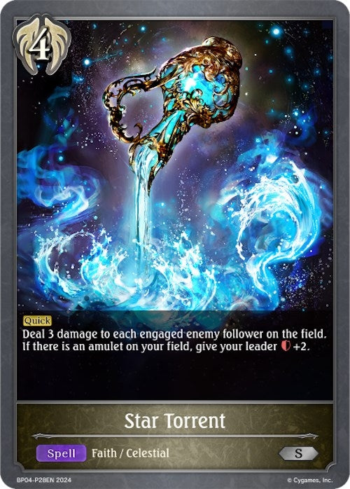 Image for Star Torrent - P28EN (Foil) (BP04: Cosmic Mythos) (BP04-P28EN) - Shadowverse: Evolve