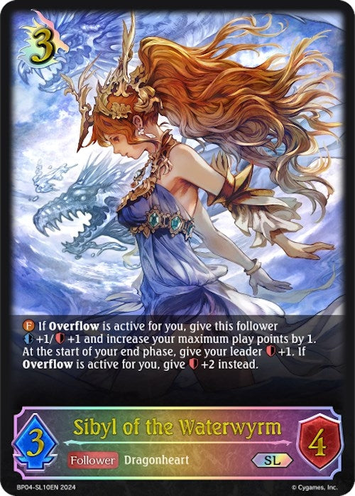 Image for Sibyl of the Waterwyrm (SL) (BP04: Cosmic Mythos) (BP04-SL10EN) - Shadowverse: Evolve