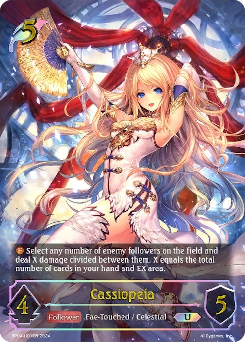 Image for Cassiopeia (U) (BP04: Cosmic Mythos) (BP04-U01EN) - Shadowverse: Evolve
