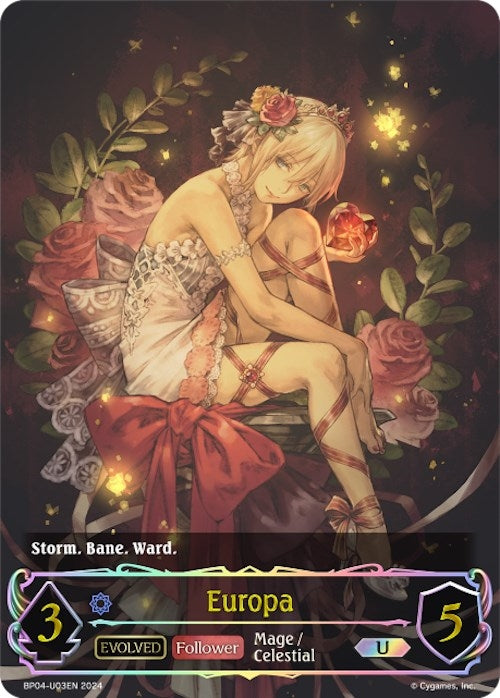 Image for Europa (Evolved) (U) (BP04: Cosmic Mythos) (BP04-U03EN) - Shadowverse: Evolve