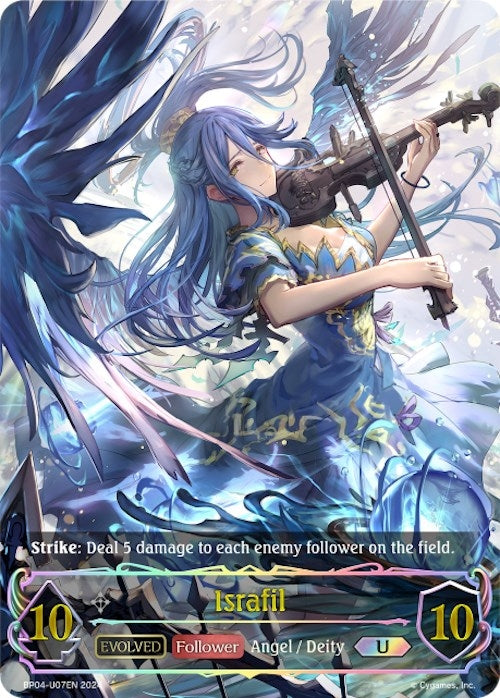 Image for Israfil (Evolved) (U) (BP04: Cosmic Mythos) (BP04-U07EN) - Shadowverse: Evolve