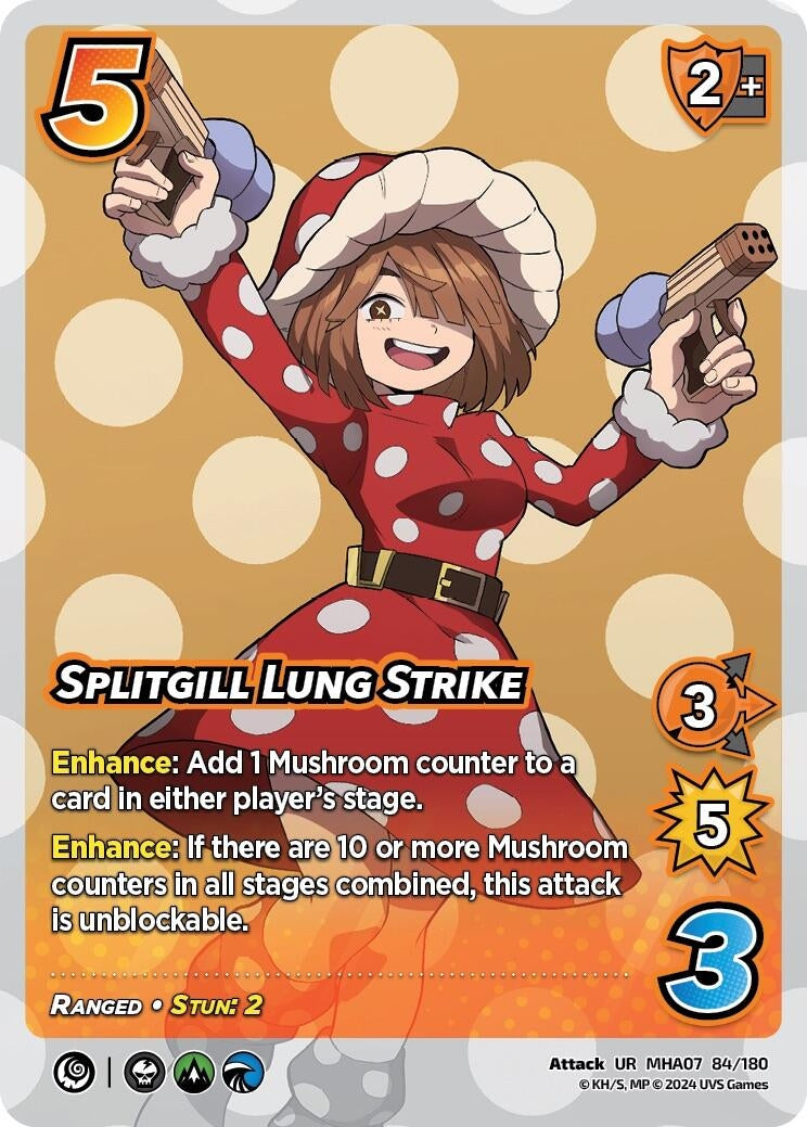 Image for Splitgill Lung Strike (UniVersus: My Hero Academia: Girl Power) (84/180) - UniVersus