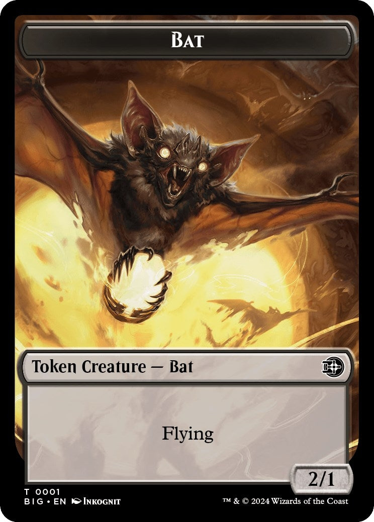 Image for Bat Token (Outlaws of Thunder Junction: The Big Score) (1) - Magic: The Gathering