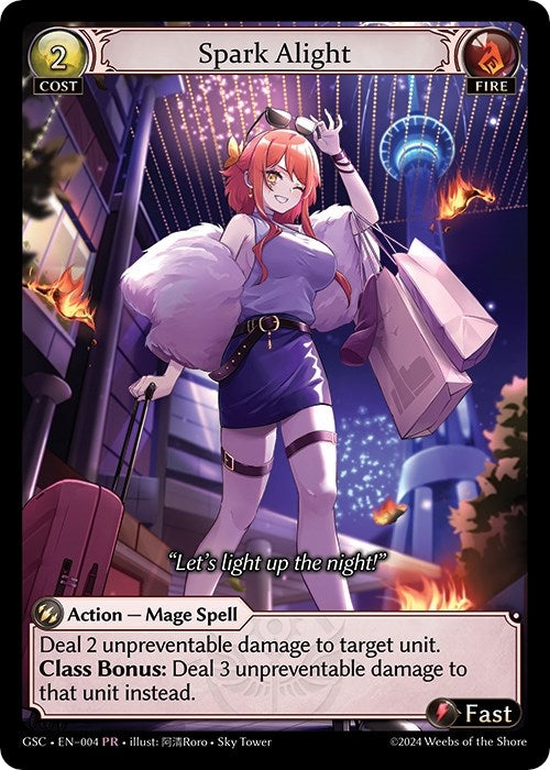 Image for Spark Alight (Promotional Cards) (004) - Grand Archive TCG
