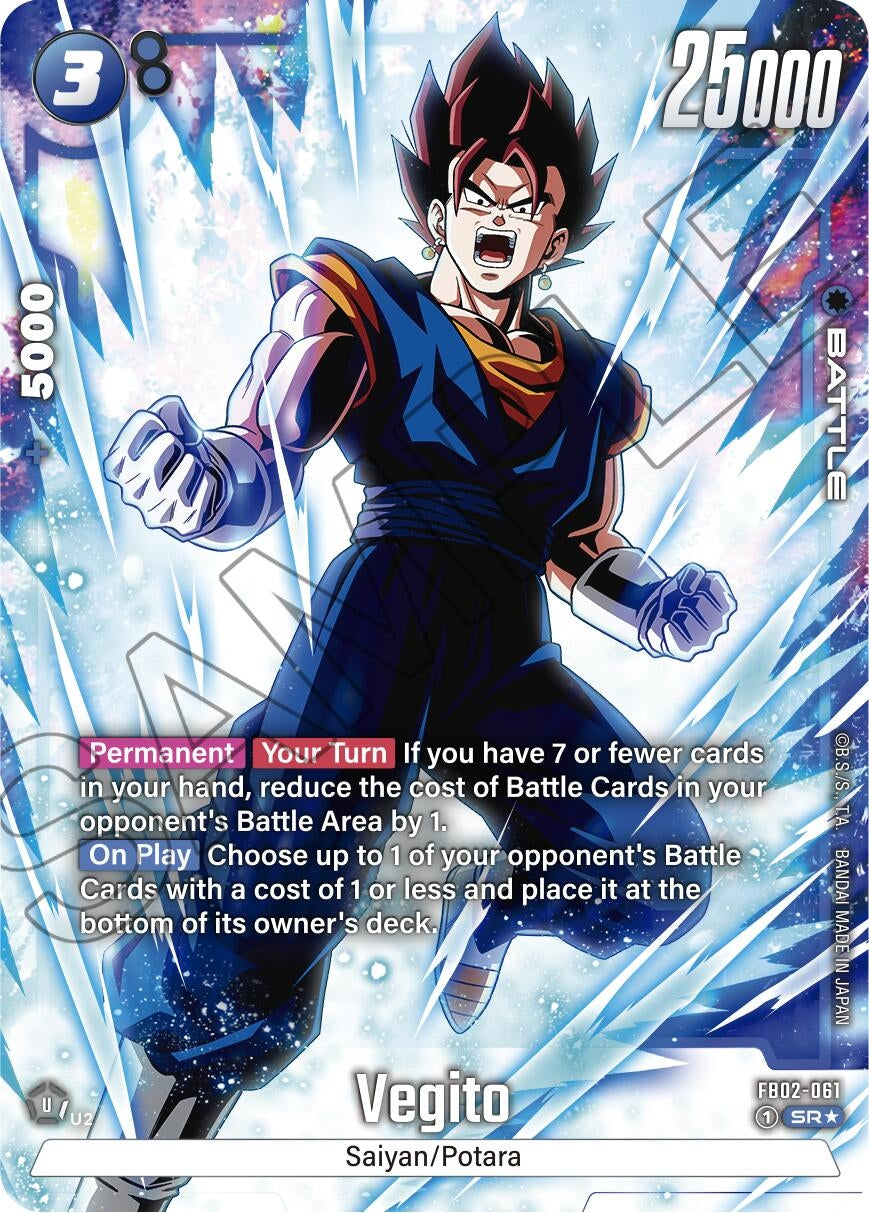 Image for Vegito - FB02-061 (Alternate Art) (Blazing Aura) (FB02-061) - Dragon Ball Super: Fusion World