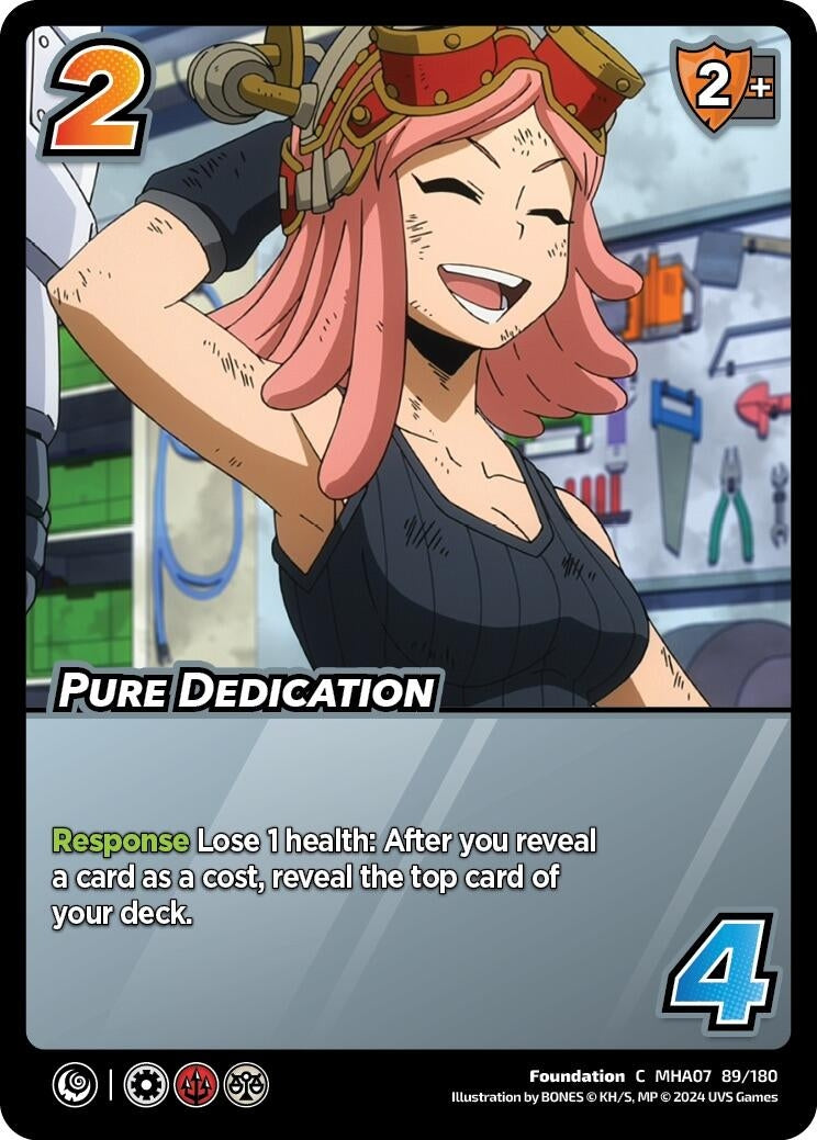 Image for Pure Dedication (UniVersus: My Hero Academia: Girl Power) (89/180) - UniVersus