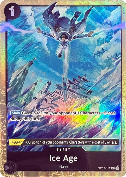 Image for Ice Age (Premium Card Collection -Best Selection Vol. 1-) (One Piece Promotion Cards) (OP02-117) - One Piece Card Game