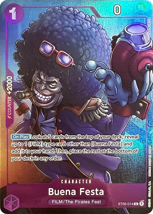 Image for Buena Festa (Premium Card Collection -Best Selection Vol. 1-) (One Piece Promotion Cards) (ST05-014) - One Piece Card Game