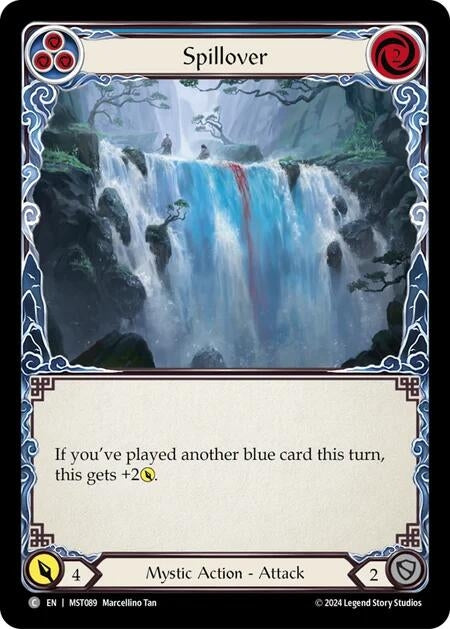 Image for Spillover (Part the Mistveil) (MST089) - Flesh and Blood TCG