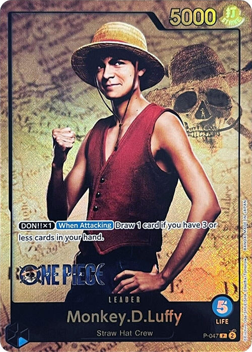 Image for Monkey.D.Luffy (047) (Premium Card Collection -Live Action Edition-) (One Piece Promotion Cards) (P-047) - One Piece Card Game