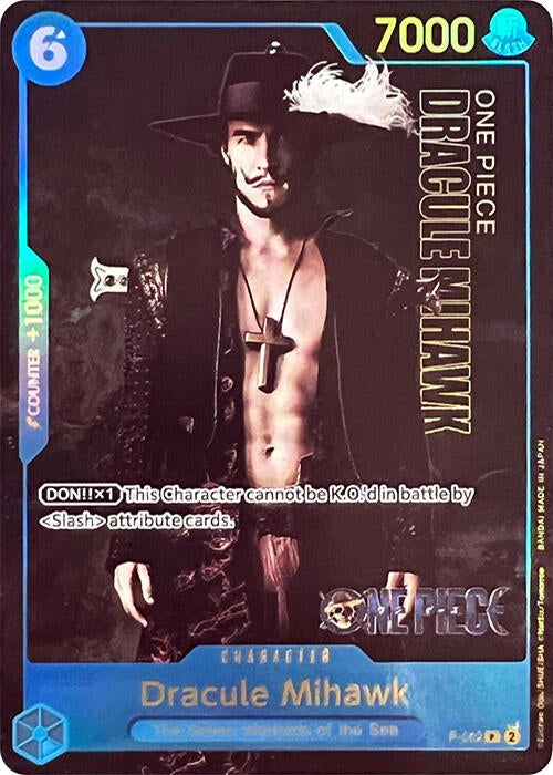 Image for Dracule Mihawk (Premium Card Collection -Live Action Edition-) (One Piece Promotion Cards) (P-052) - One Piece Card Game