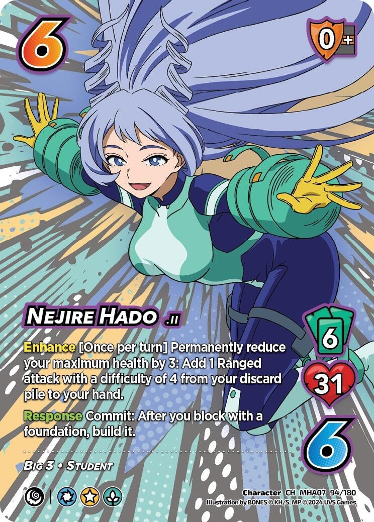 Image for Nejire Hado (UniVersus: My Hero Academia: Girl Power) (94/180) - UniVersus