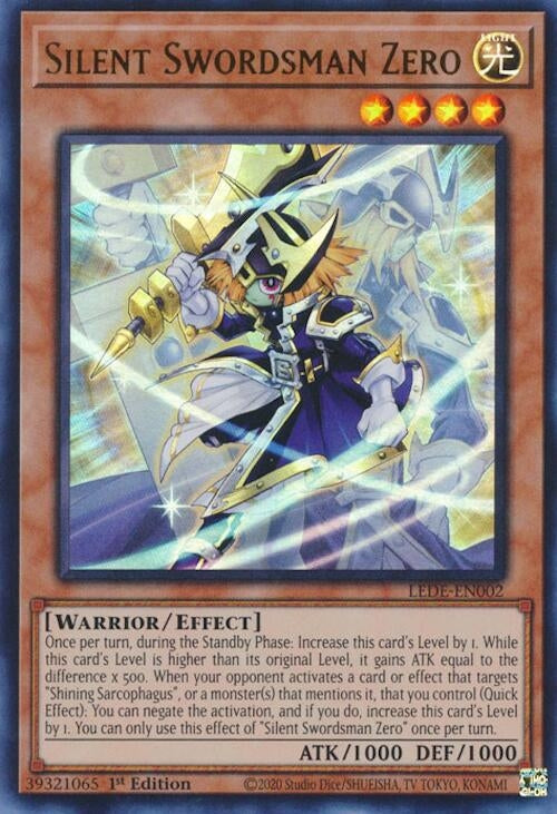 Image for Silent Swordsman Zero (Legacy of Destruction) (LEDE-EN002) - YuGiOh