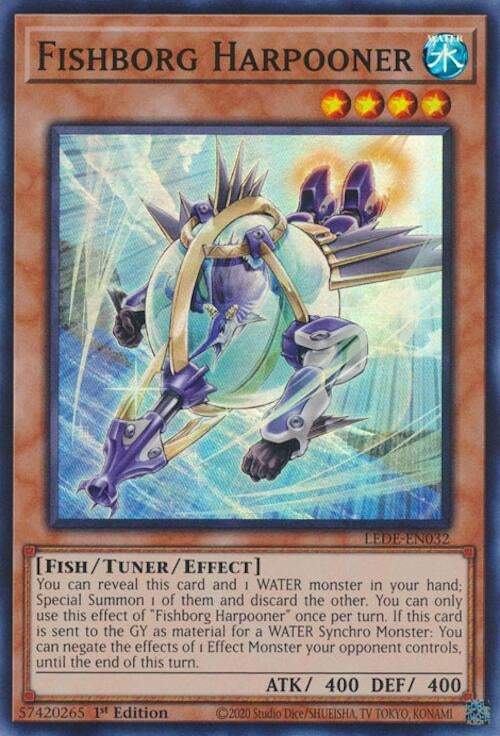 Image for Fishborg Harpooner (Legacy of Destruction) (LEDE-EN032) - YuGiOh