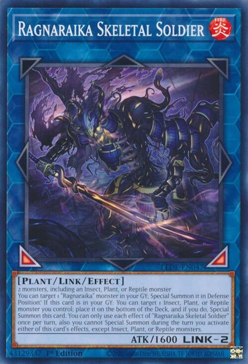 Image for Ragnaraika Skeletal Soldier (Legacy of Destruction) (LEDE-EN047) - YuGiOh