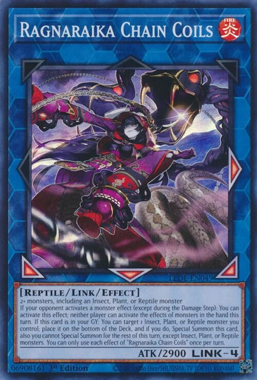 Image for Ragnaraika Chain Coils (Legacy of Destruction) (LEDE-EN049) - YuGiOh