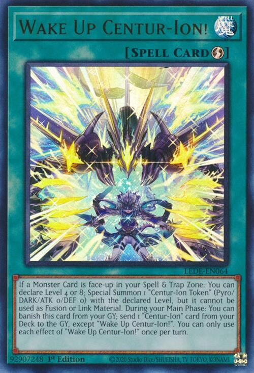 Image for Wake Up Centur-Ion! (Legacy of Destruction) (LEDE-EN064) - YuGiOh