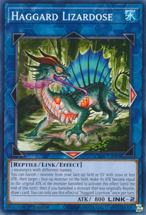 Image for Haggard Lizardose (Legacy of Destruction) (LEDE-EN089) - YuGiOh