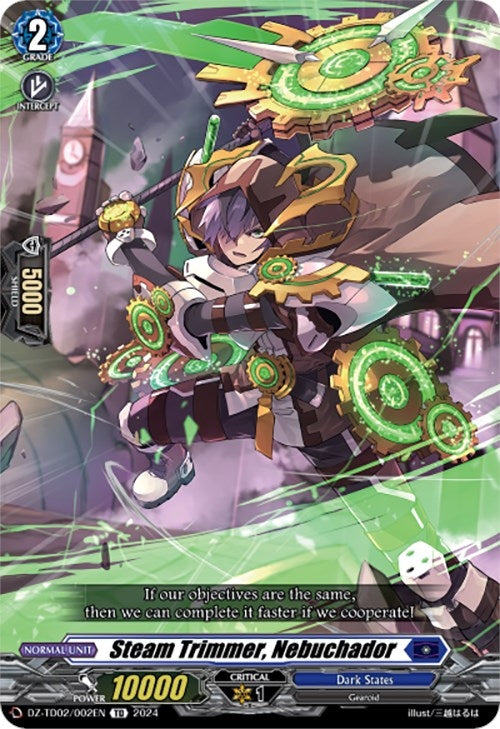 Image for Steam Trimmer, Nebuchador (DZ-TD02: Start Up Trial Deck "Dark States") (DZ-TD02/002EN) - Cardfight Vanguard