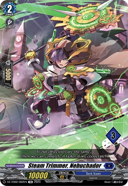 Image for Steam Trimmer, Nebuchador (3) (DZ-TD02: Start Up Trial Deck "Dark States") (DZ-TD02/002EN) - Cardfight Vanguard