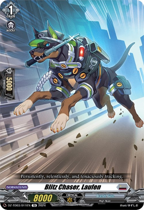 Image for Blitz Chaser, Laufen (DZ-TD03: Start Up Trial Deck "Brandt Gate") (DZ-TD03/011EN) - Cardfight Vanguard