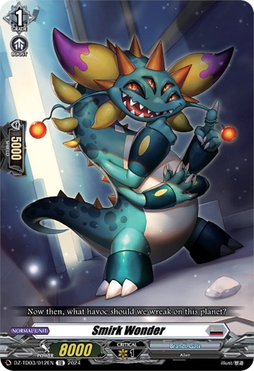 Image for Smirk Wonder (DZ-TD03: Start Up Trial Deck "Brandt Gate") (DZ-TD03/012EN) - Cardfight Vanguard
