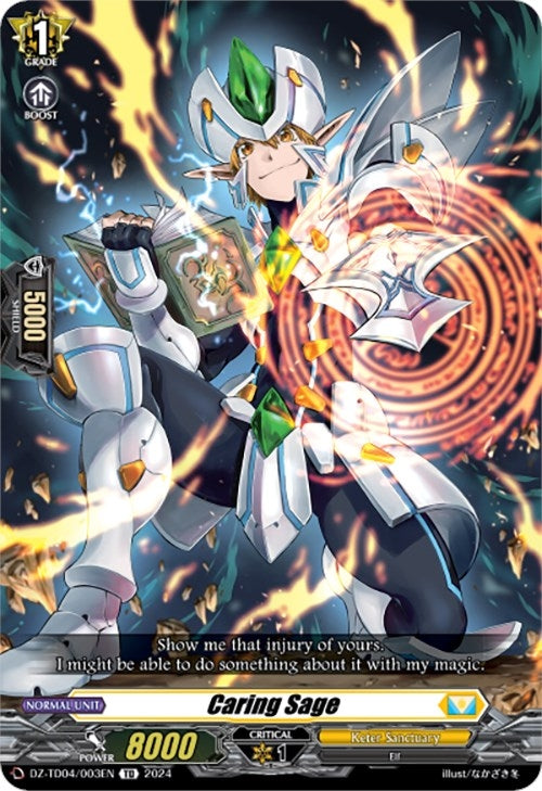 Image for Caring Sage (DZ-TD04: Start Up Trial Deck "Keter Sanctuary") (DZ-TD04/003EN) - Cardfight Vanguard