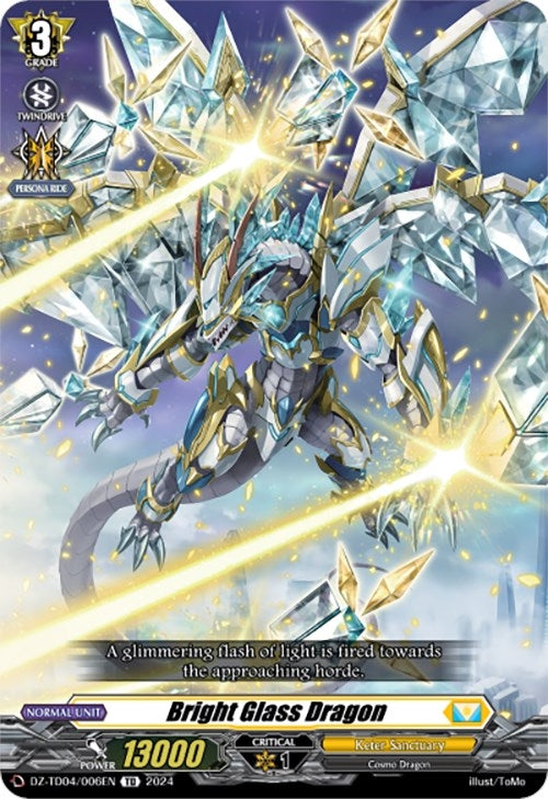 Image for Bright Glass Dragon (DZ-TD04: Start Up Trial Deck "Keter Sanctuary") (DZ-TD04/006EN) - Cardfight Vanguard