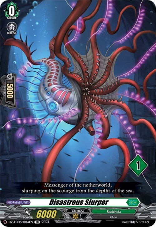 Image for Disastrous Slurper (1) (DZ-TD05: Start Up Trial Deck "Stoicheia") (DZ-TD05/004EN) - Cardfight Vanguard
