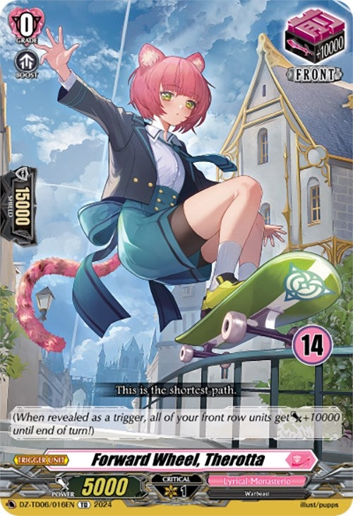 Image for Forward Wheel, Therotta (14) (DZ-TD06: Start Up Trial Deck "Lyrical Monasterio") (DZ-TD06/016EN) - Cardfight Vanguard