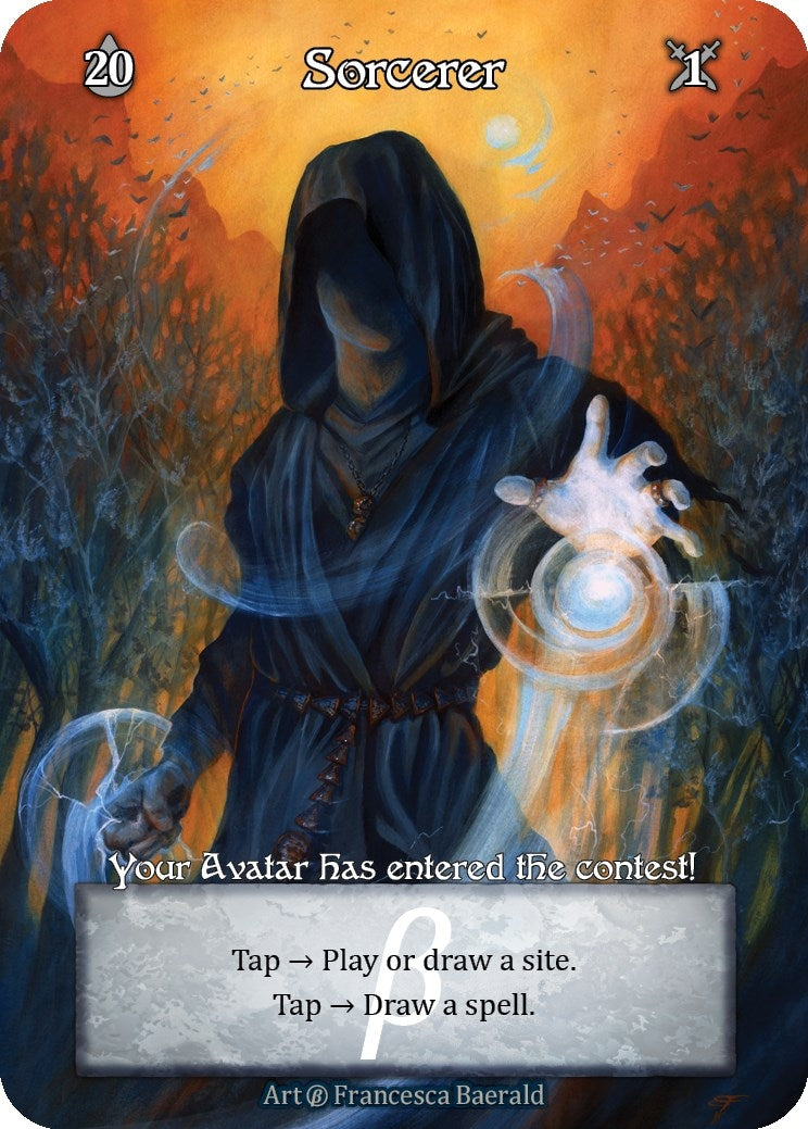 Image for Sorcerer (Foil) (Box Topper) (Beta) - Sorcery: Contested Realm