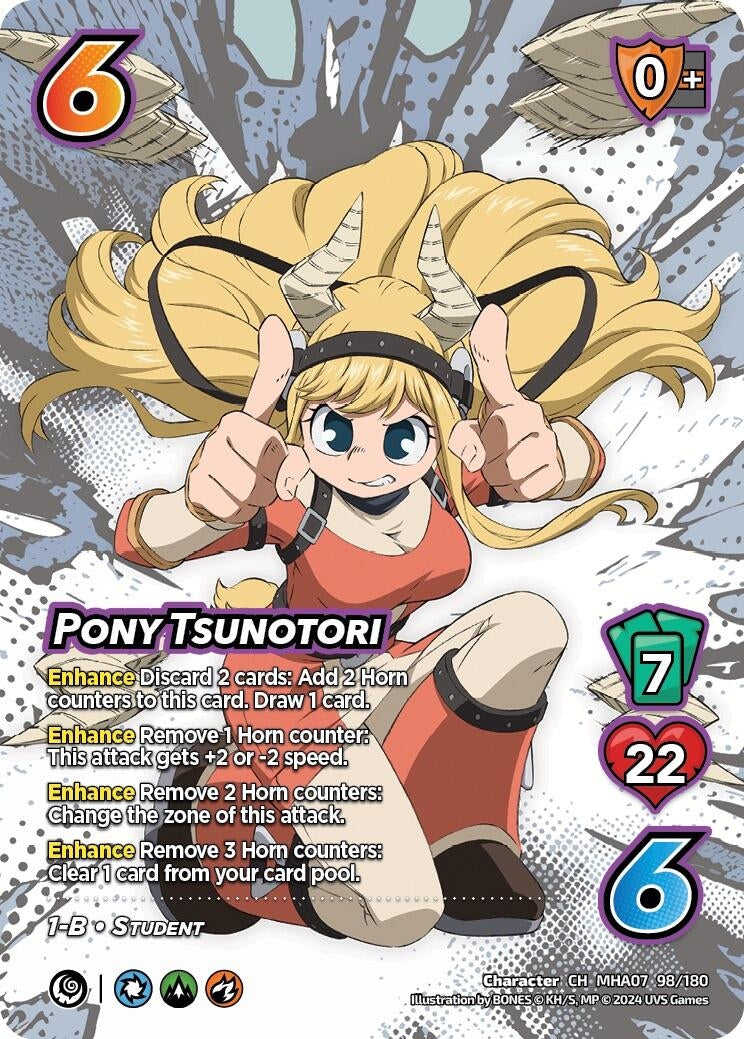 Image for Pony Tsunotori (UniVersus: My Hero Academia: Girl Power) (98/180) - UniVersus