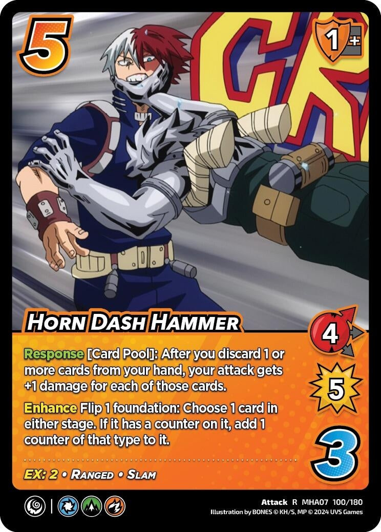 Image for Horn Dash Hammer (UniVersus: My Hero Academia: Girl Power) (100/180) - UniVersus