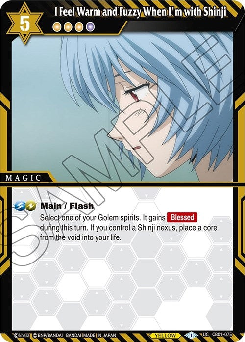Image for I Feel Warm and Fuzzy When I'm with Shinji (Collaboration Booster 01: Halo of Awakening) (CB01-075) - Battle Spirits Saga