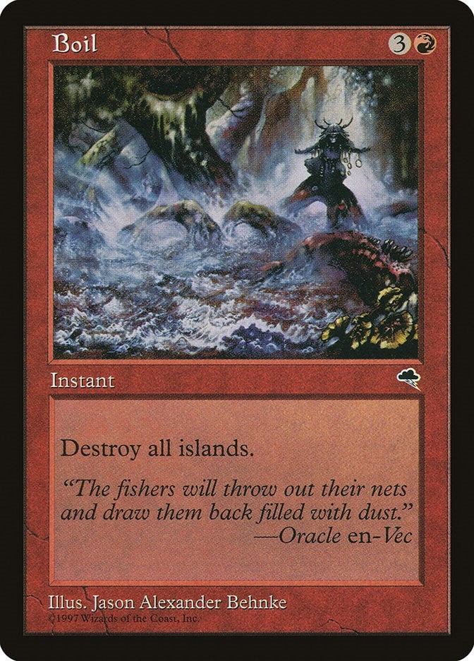 Image for Boil (Tempest) (165) - Magic: The Gathering