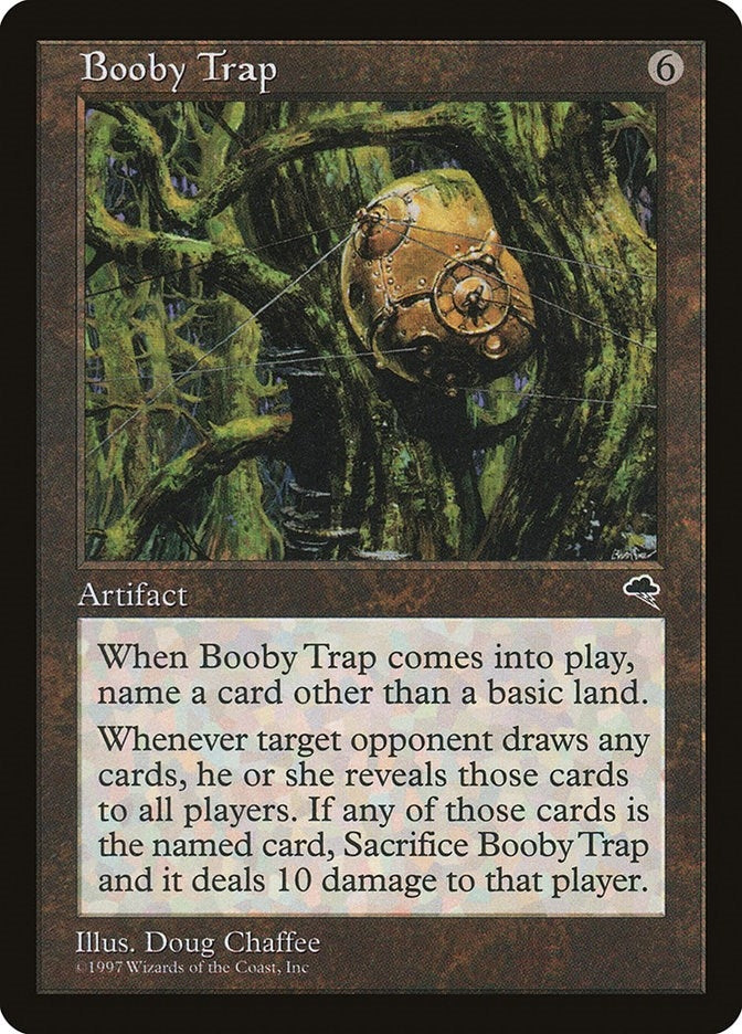 Image for Booby Trap (Tempest) (277) - Magic: The Gathering