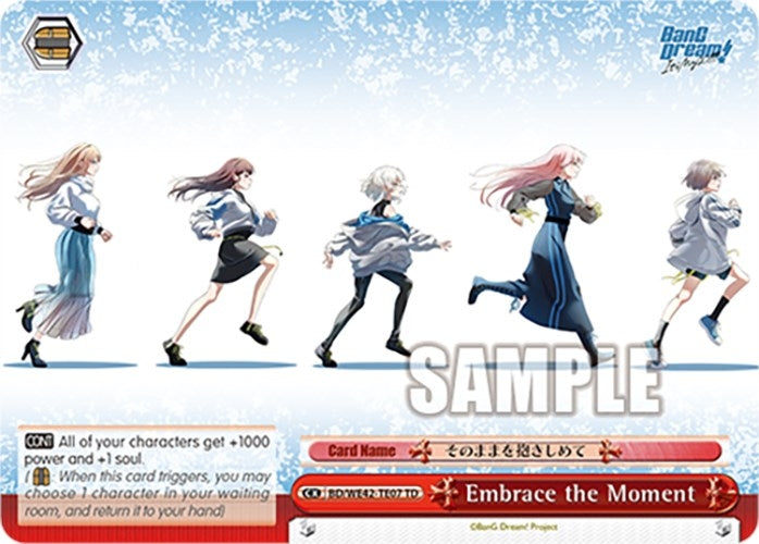 Image for Embrace the Moment (BanG Dream! Girls Band Party! Countdown Collection Premium Booster) (BD/WE42-TE07 TD) - Weiss Schwarz