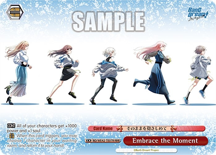 Image for Embrace the Moment (RRR) (BanG Dream! Girls Band Party! Countdown Collection Premium Booster) (BD/WE42-TE07R RRR) - Weiss Schwarz