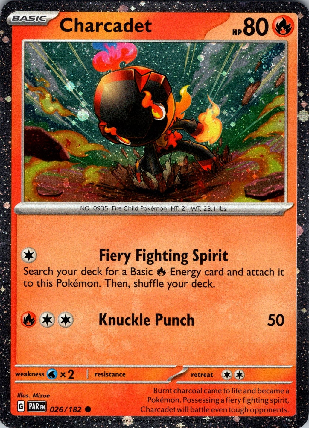 Image for Charcadet - 026/182 (Cosmos Foil) (Miscellaneous Cards & Products) (026/182) - Pokemon