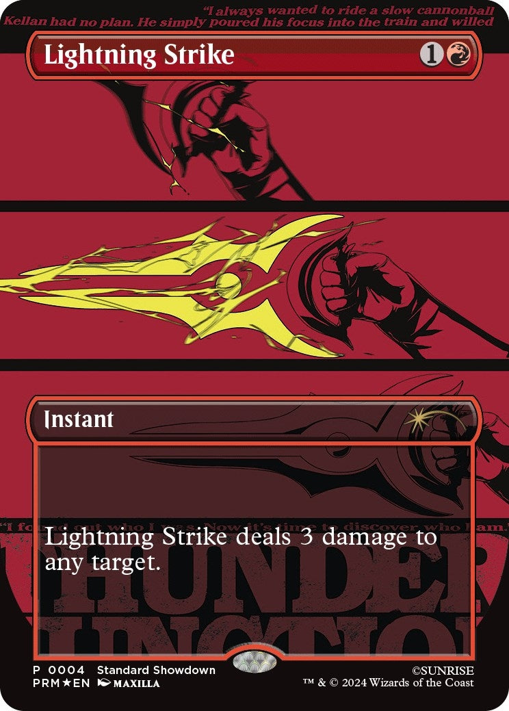 Image for Lightning Strike (Standard Showdown Promos) (4) - Magic: The Gathering