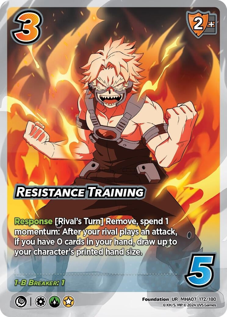 Image for Resistance Training (UniVersus: My Hero Academia: Girl Power) (172/180) - UniVersus