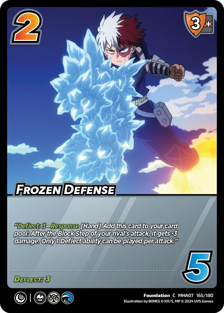 Image for Frozen Defense (UniVersus: My Hero Academia: Girl Power) (165/180) - UniVersus