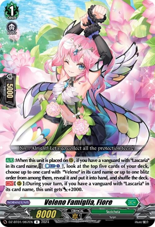 Image for Veleno Famiglia, Fiore (DZ-BT01: Fated Clash) (DZ-BT01/067EN) - Cardfight Vanguard