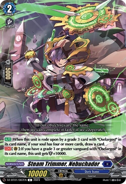 Image for Steam Trimmer, Nebuchador (DZ-BT01: Fated Clash) (DZ-BT01/087EN) - Cardfight Vanguard