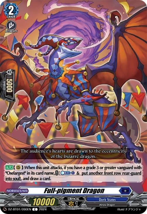 Image for Full-pigment Dragon (DZ-BT01: Fated Clash) (DZ-BT01/090EN) - Cardfight Vanguard